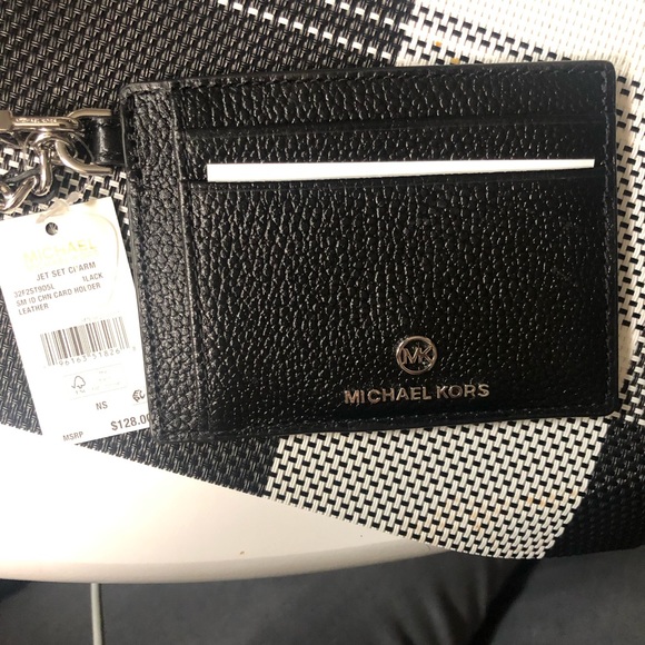 New with tag leather Michael Kors card case - Picture 1 of 4